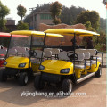 4 kw carrinho de golfe 8 lugares com 4 bancos dianteiros